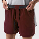 0992. Aerotex™ 6" Training Short - Crimson