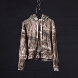 FA'23 Distressed Warmup Zip Hoodie - M - Discontinued