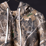 FA'23 Distressed Warmup Zip Hoodie - M - Limited Edition