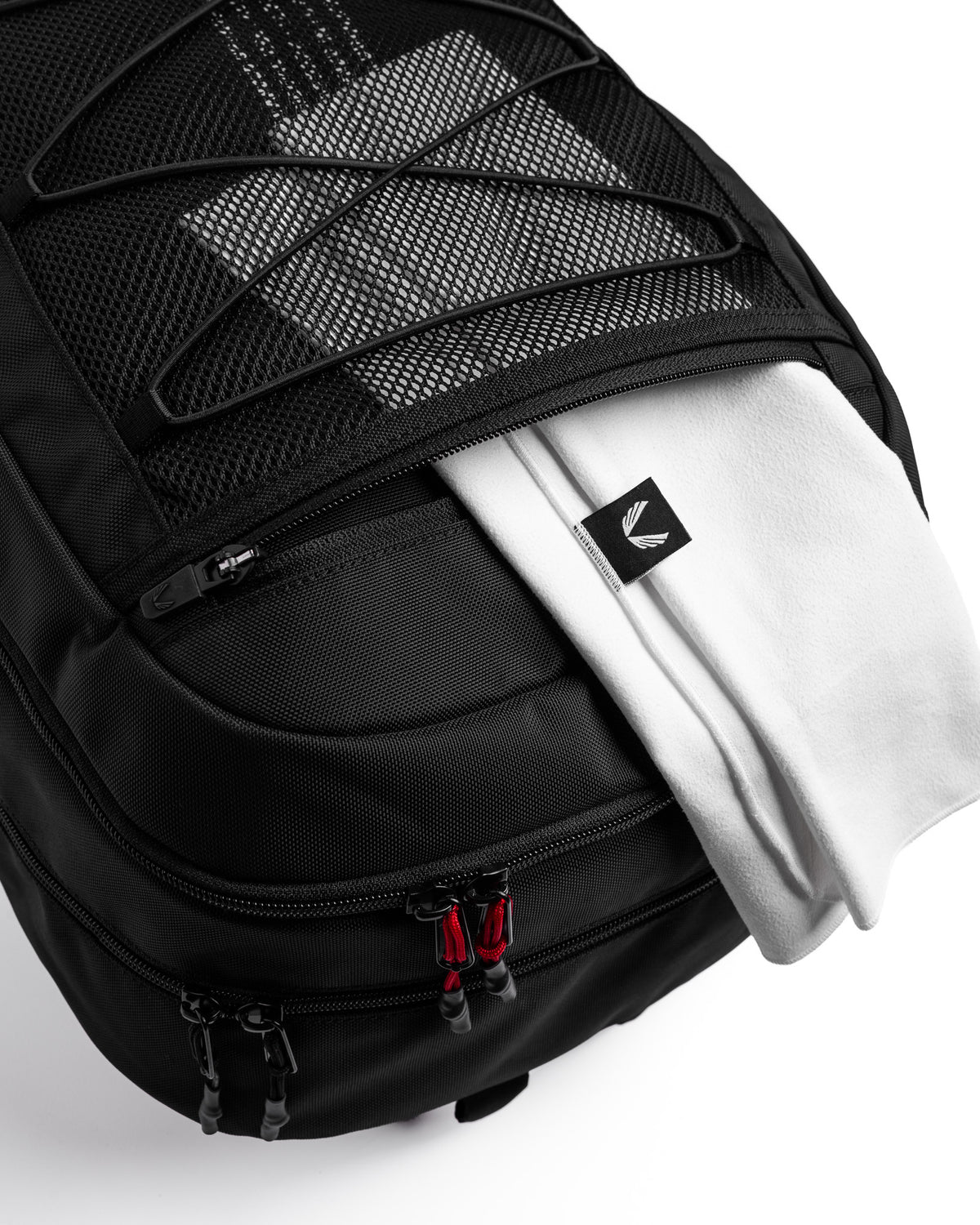 1154. Ballistic-Weave™ 28L Bungee Backpack - Black