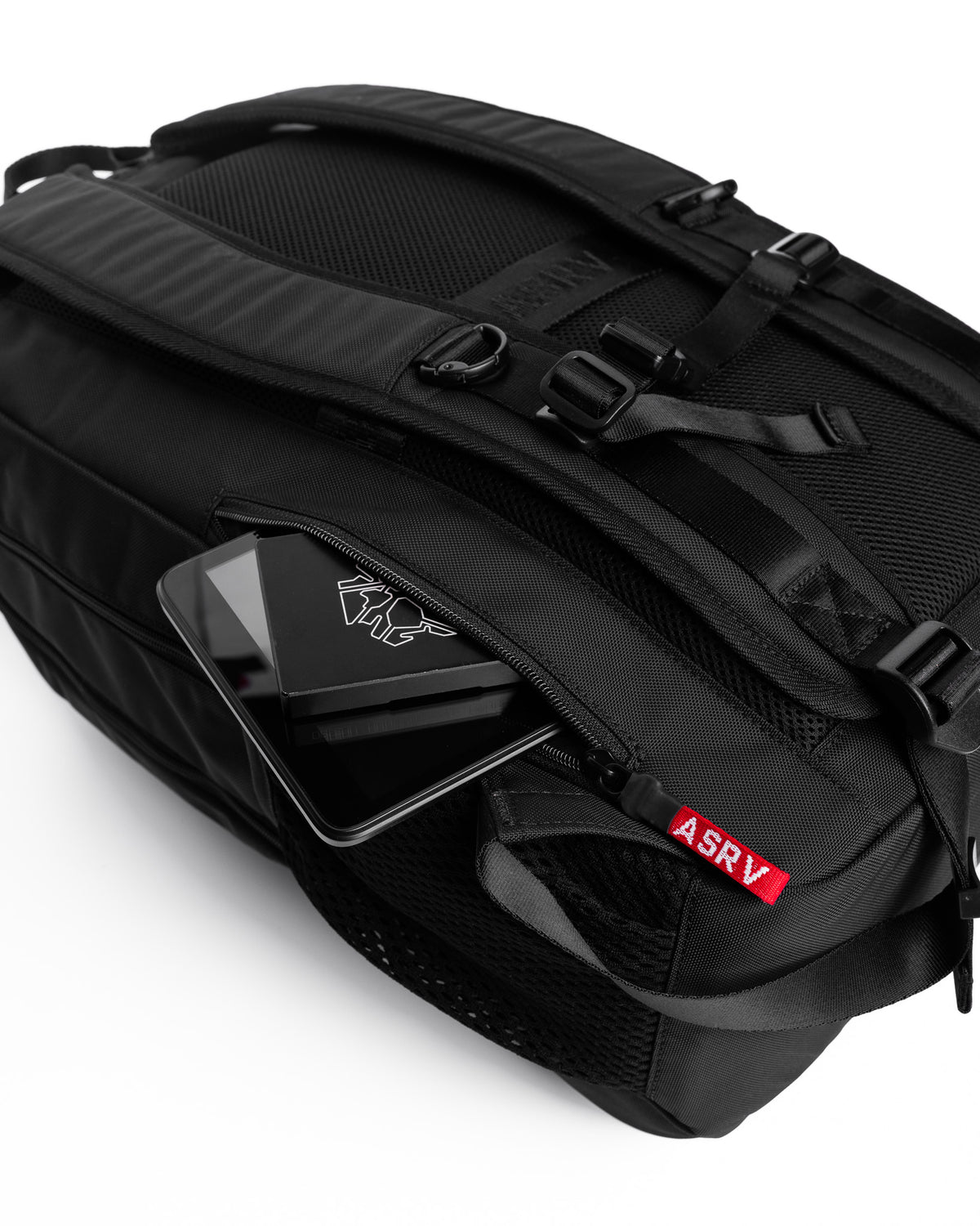 1154. Ballistic-Weave™ 28L Bungee Backpack - Black