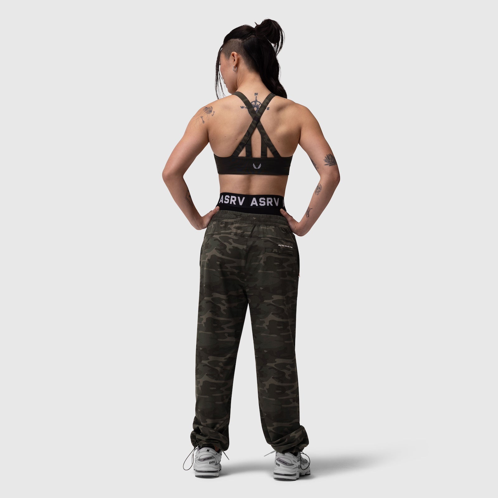 W036. Ripstop Relaxed Track Pant - Dark Camo – ASRV