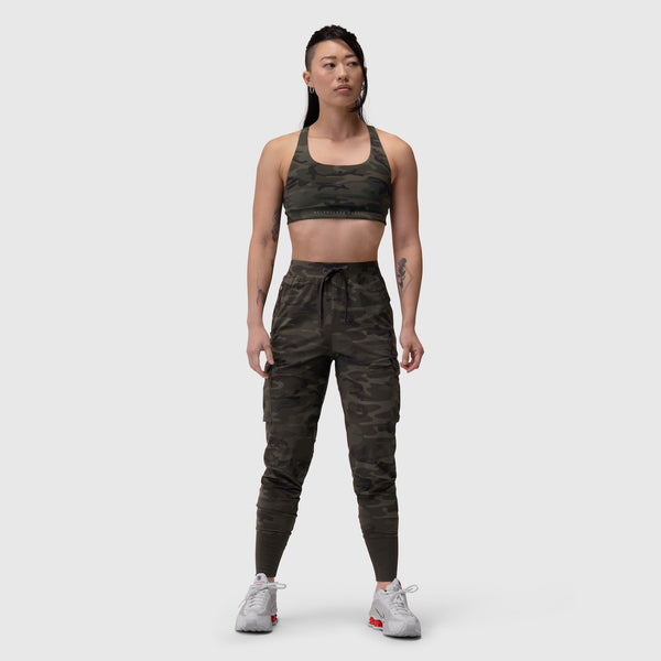W032. Tetra-Lite® Cargo High Rib Jogger - Dark Camo