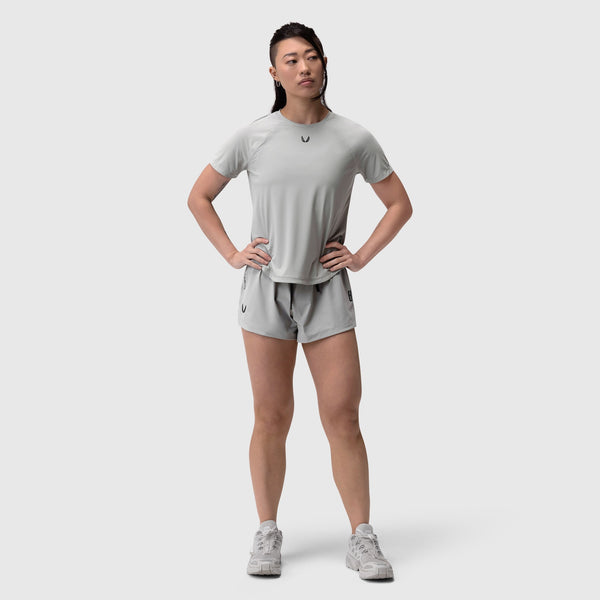 W017. Laser-Vent™ Established Tee - Slate Grey