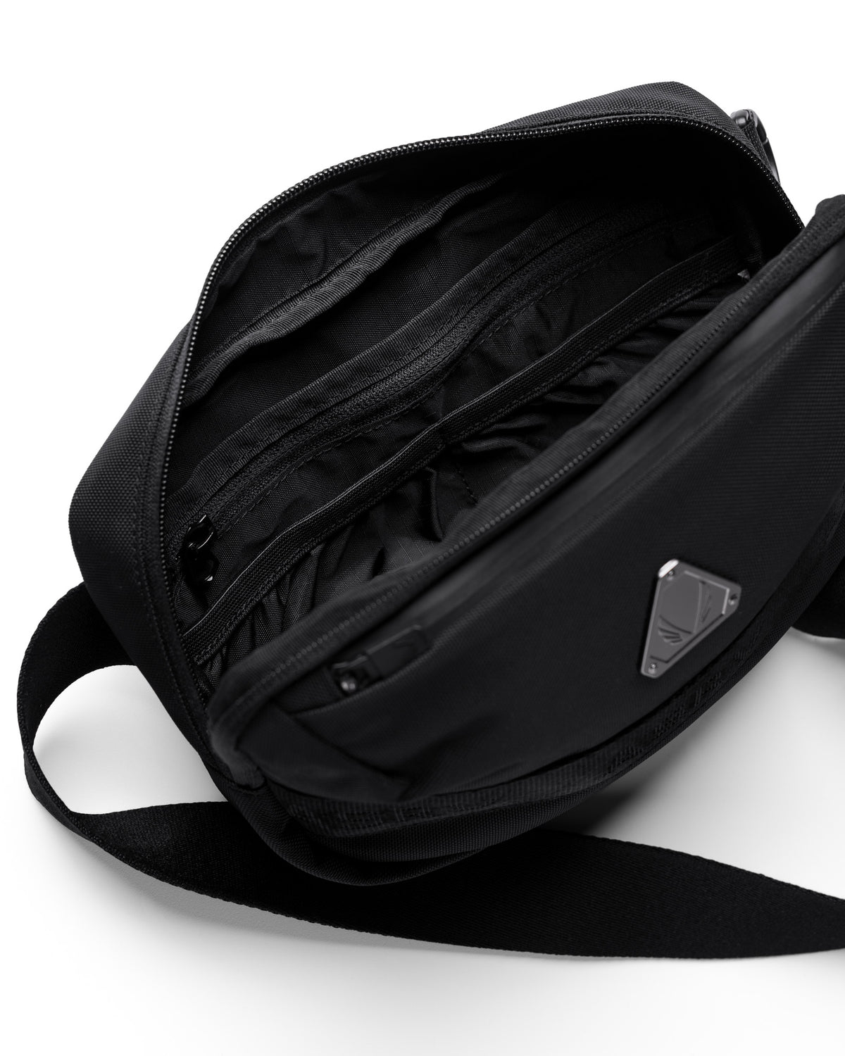 1177. Ballistic-Weave™ Crossbody Bag - Black