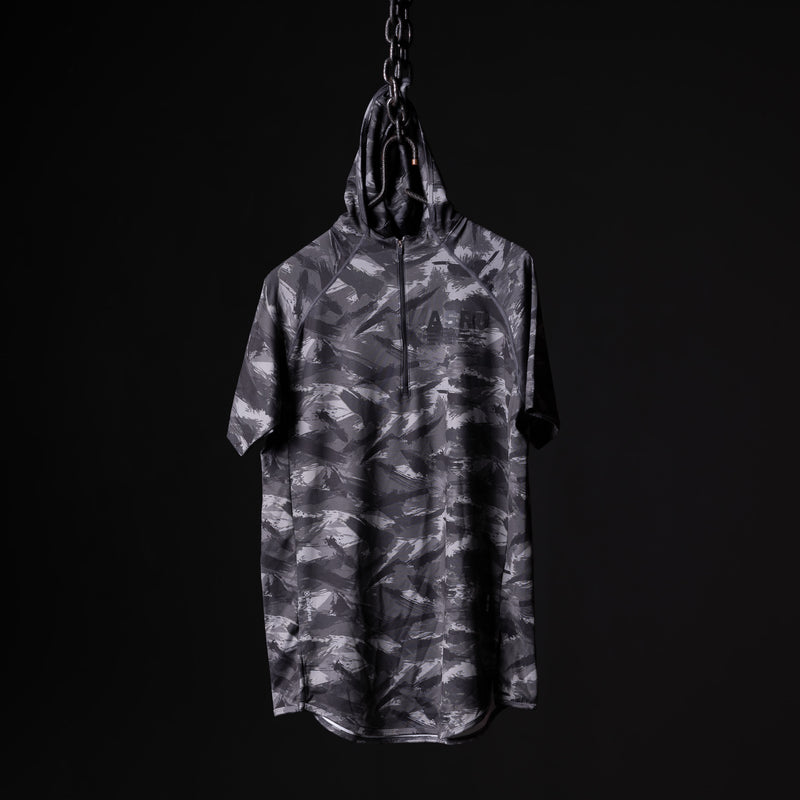 SM'20 Performance Short Sleeve Hoodie - L  - Discontinued