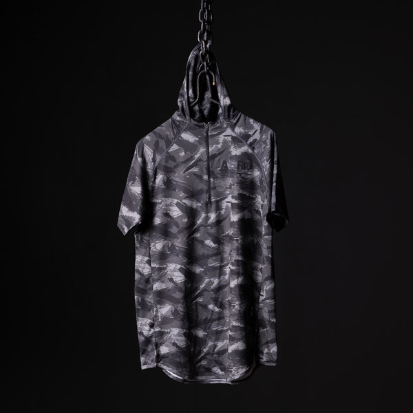 SM'20 Performance Short Sleeve Hoodie - L - Discontinued