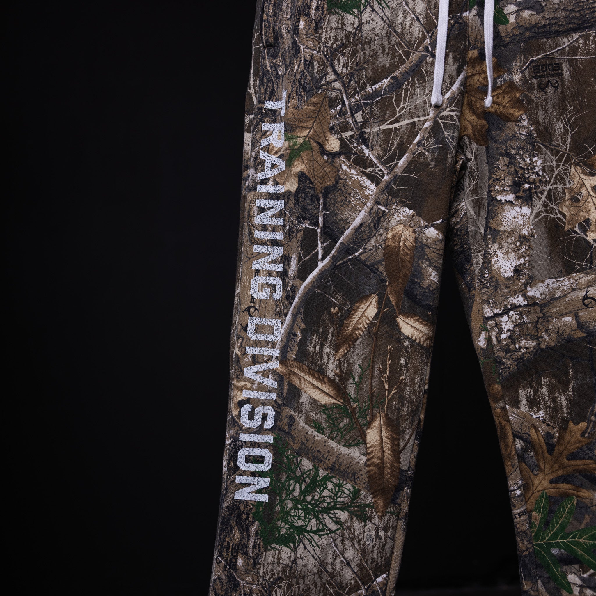 FA'23 Straight Leg Jogger in realtree camo print, full length view