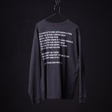 OTWR Poem Graphic Longsleeve - XL - Limited Edition
