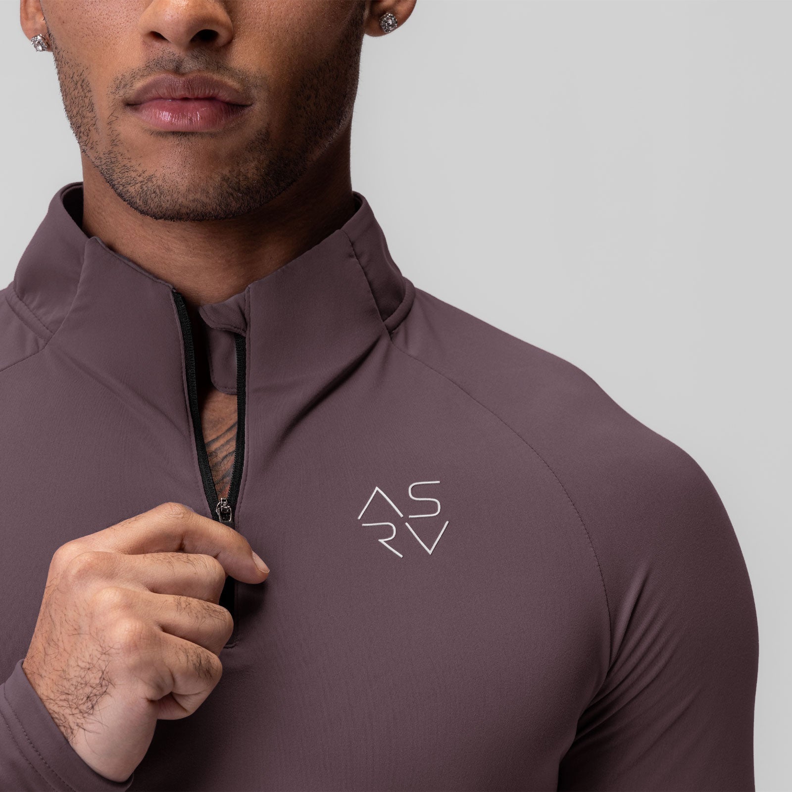 Subtle mock neck