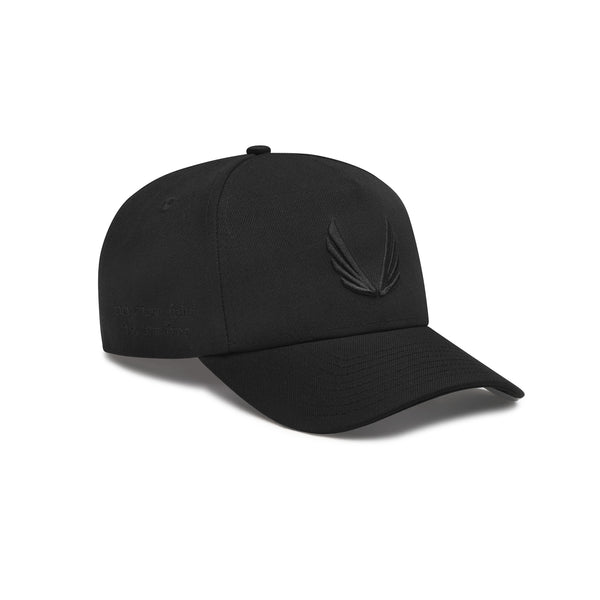New Era 9Forty A-Frame Hat - Black/Black