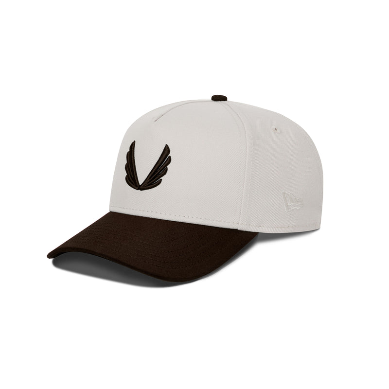 New Era® 9Forty® A-Frame Hat	- Stone/Dark Earth Two Tone