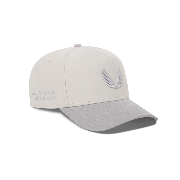 New Era 9Forty A-Frame Hat - Stone/Grey Two Tone