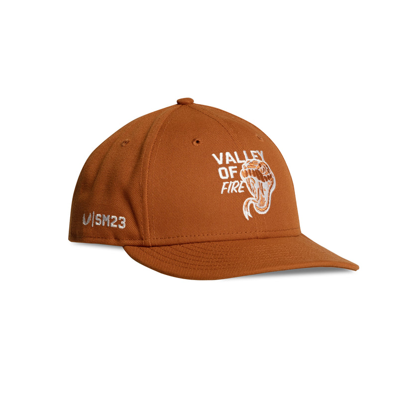New Era LE 9Fifty Snap Hat - Rust/White “Valley of Fire”