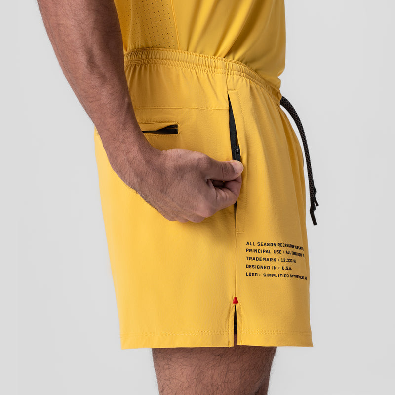 0942. Aerotex™ 5" Training Short - Amber
