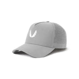 0817. Tetra-Lite® A-Frame Hat - Slate Grey/White "Wings"