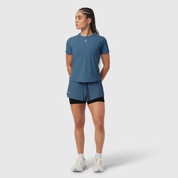 W017. Laser-Vent™ Established Tee - Storm