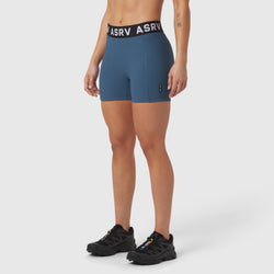 W027. LYCRA® Ribbed Short - Storm