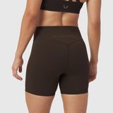 W064. LYCRA® ADAPTIV Biker Short - Dark Earth