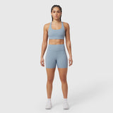 W064. LYCRA® ADAPTIV Biker Short - Light Sky