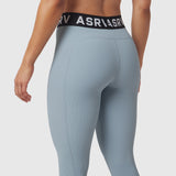 W071. LYCRA® Ribbed Legging - Light Sky