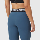 W071. LYCRA® Ribbed Legging - Storm