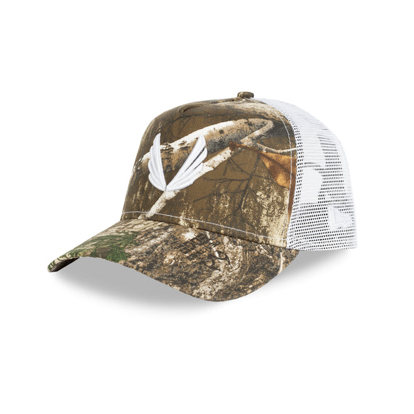 New Era 9Forty A-Frame Trucker Hat - Realtree®/White “Wings”