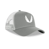 New Era 9Forty A-Frame Trucker Hat - Grey/White “Wings”
