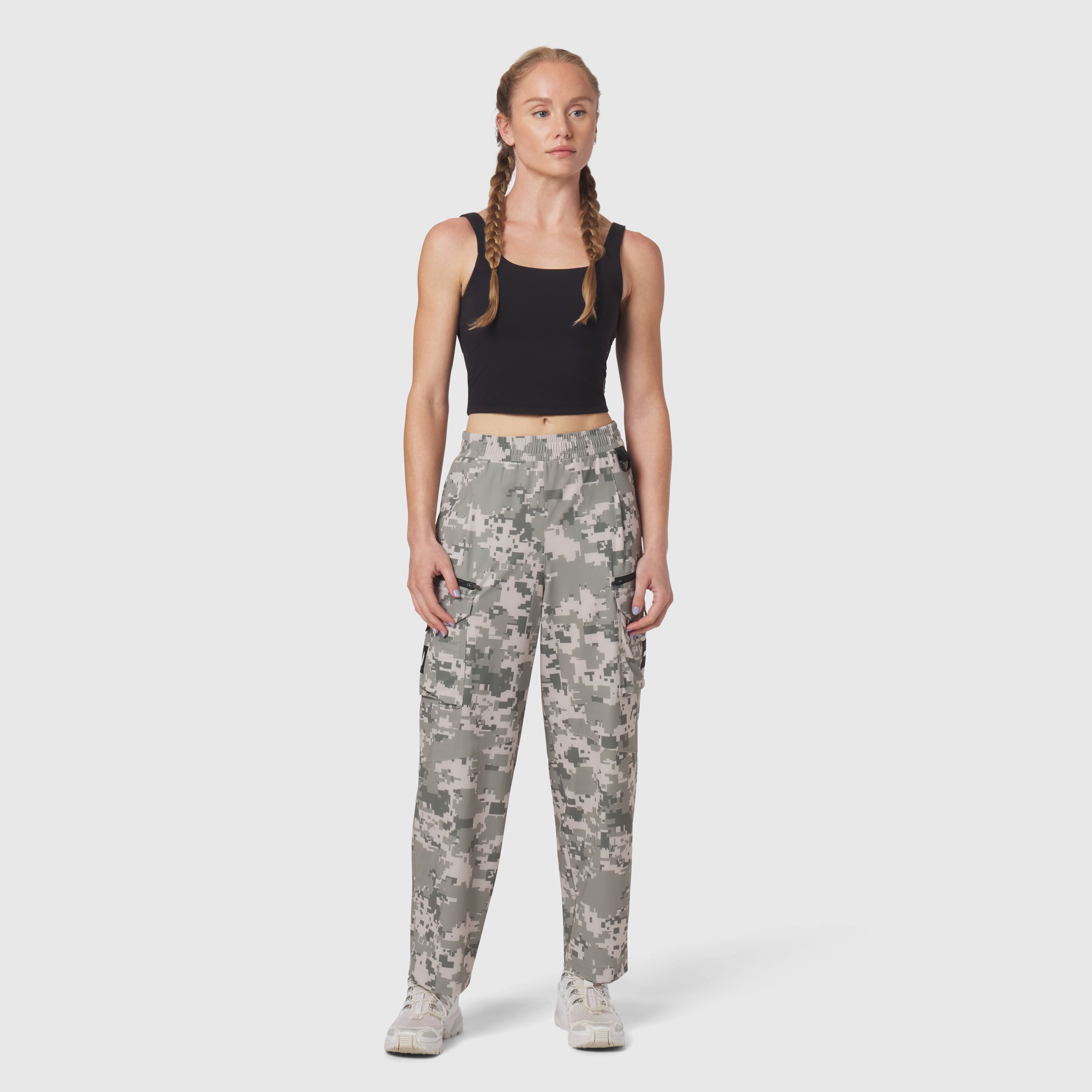 Tetra-Lite® Cargo City Pant in digital camo, worn by model standing against neutral background