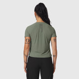 W017. Laser-Vent™ Established Tee - Sage