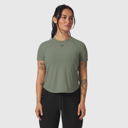 W017. Laser-Vent™ Established Tee - Sage