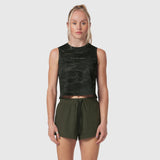 W020. AeroSilver® Tank Top - Dark Camo "RP"