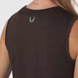 W020. AeroSilver® Tank Top - Dark Earth "RP"