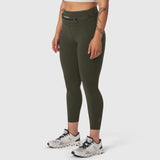 W030. LYCRA® 3-in-1 Legging - Olive