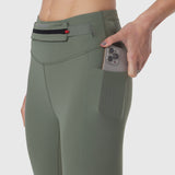 W030. LYCRA® 3-in-1 Legging - Sage