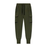 W032. Tetra-Lite® Cargo High Rib Jogger - Olive