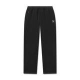 W034. Sorona® Terry Straight Leg Sweats - Black