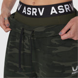 W034. Sorona® Terry Straight Leg Sweats - Dark Camo