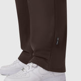 W034. Sorona® Terry Straight Leg Sweats - Dark Earth