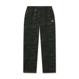 W034. Sorona® Terry Straight Leg Sweats - Dark Camo