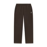 W034. Sorona® Terry Straight Leg Sweats - Dark Earth