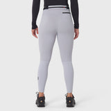 W059. Hybrid Belt-Pack Run Legging - Slate Grey