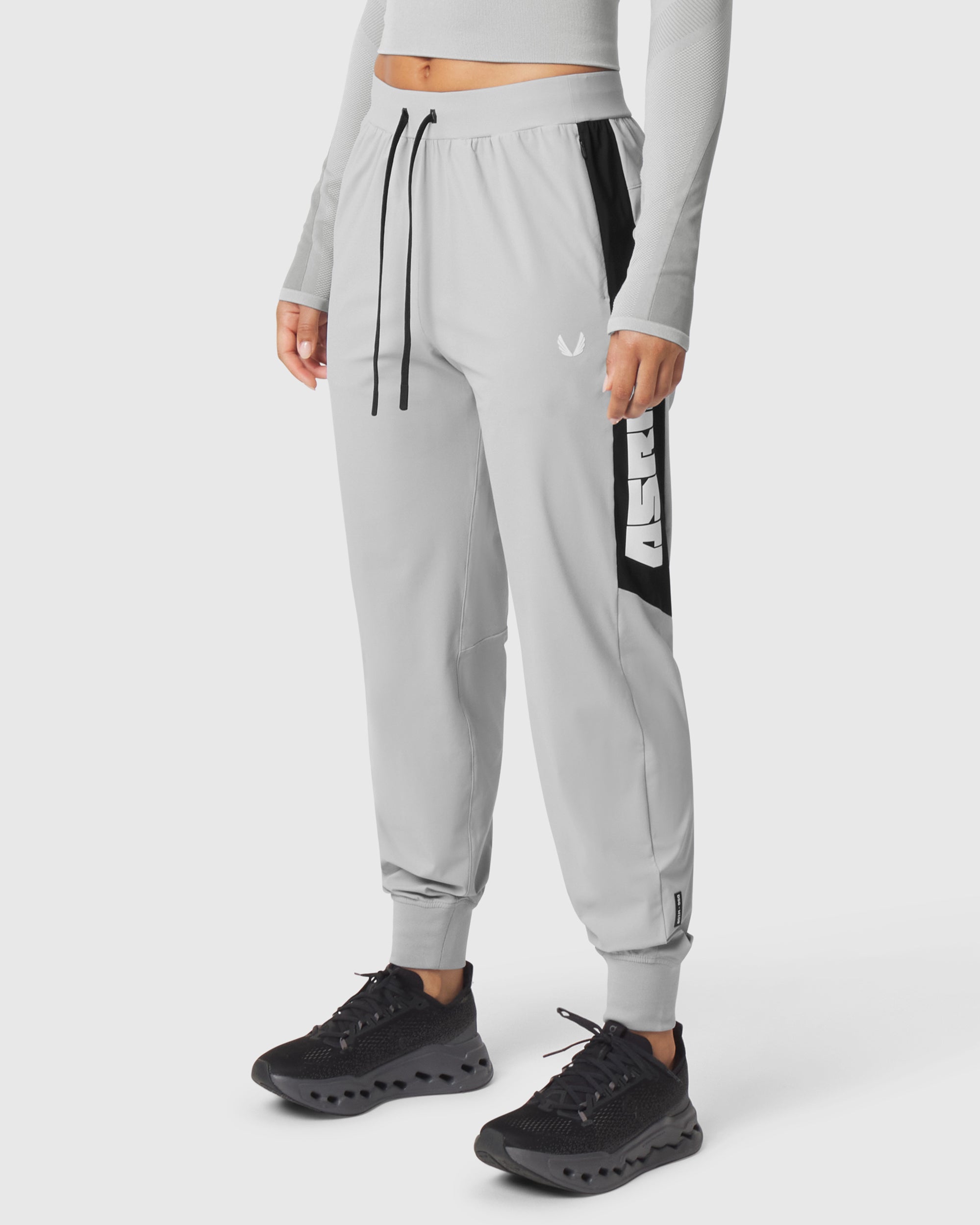 W109. Tetra-Lite® Cuffed Training Jogger - Slate Grey "Blade"