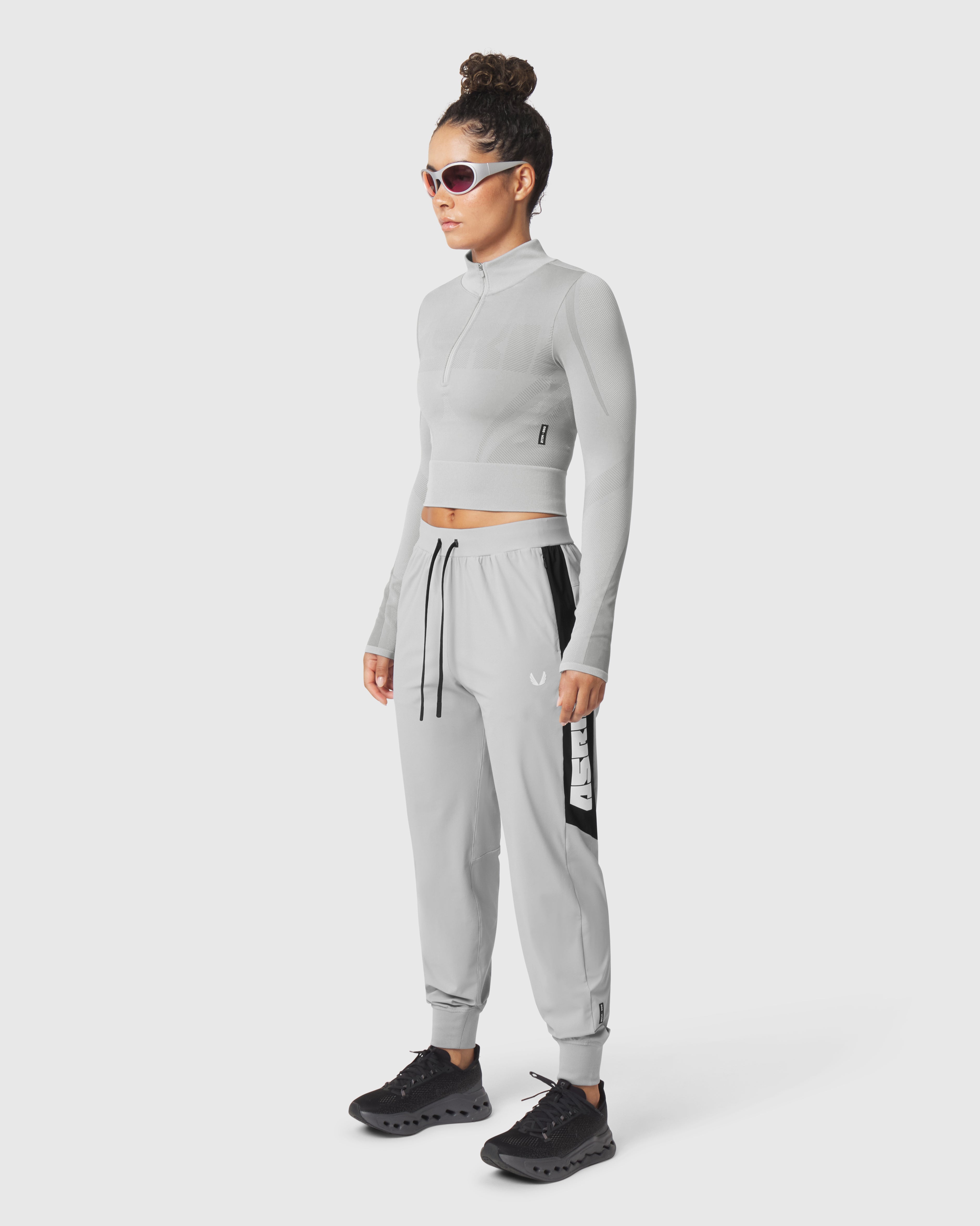 W109. Tetra-Lite® Cuffed Training Jogger - Slate Grey "Blade"