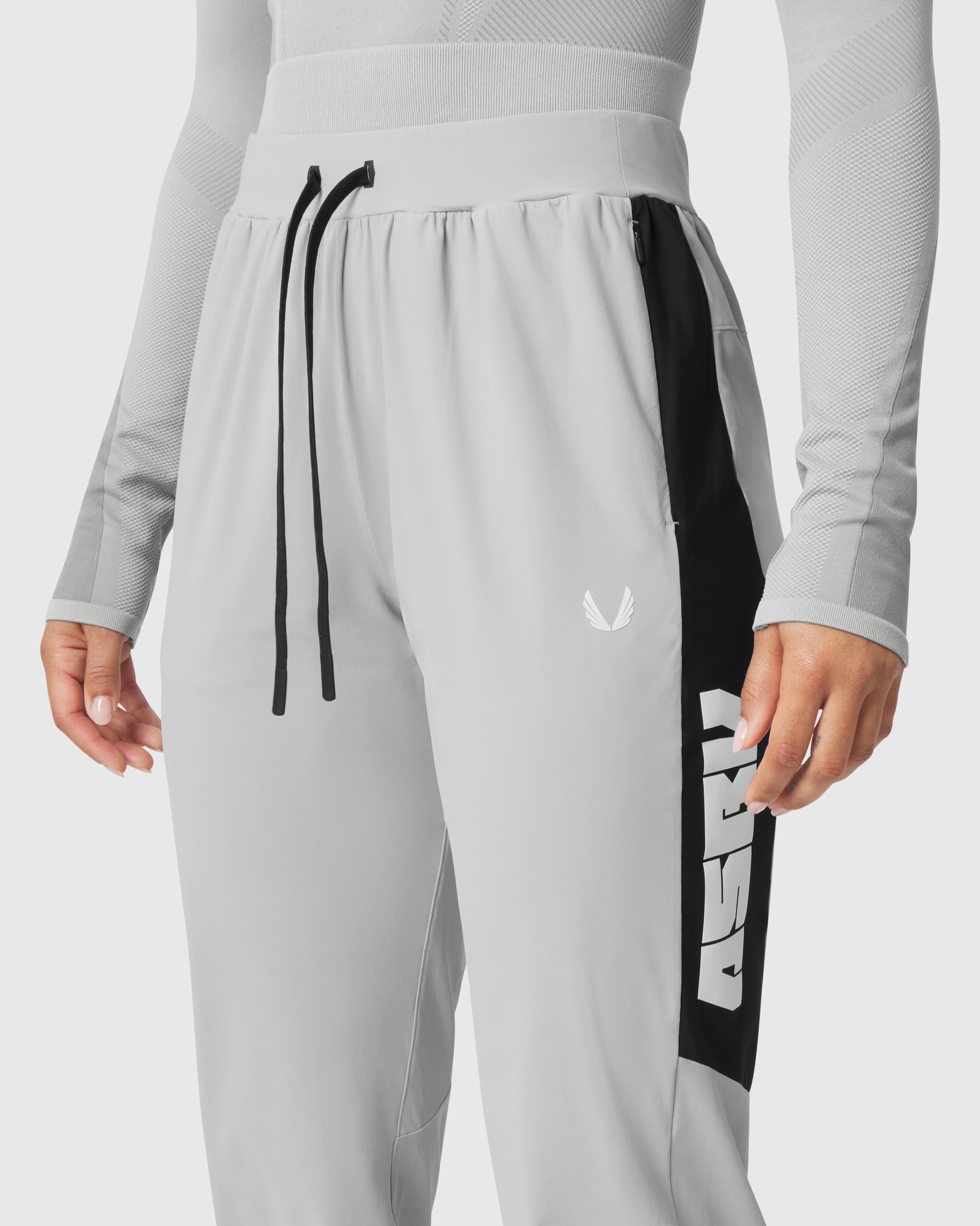 W109. Tetra-Lite® Cuffed Training Jogger - Slate Grey "Blade"