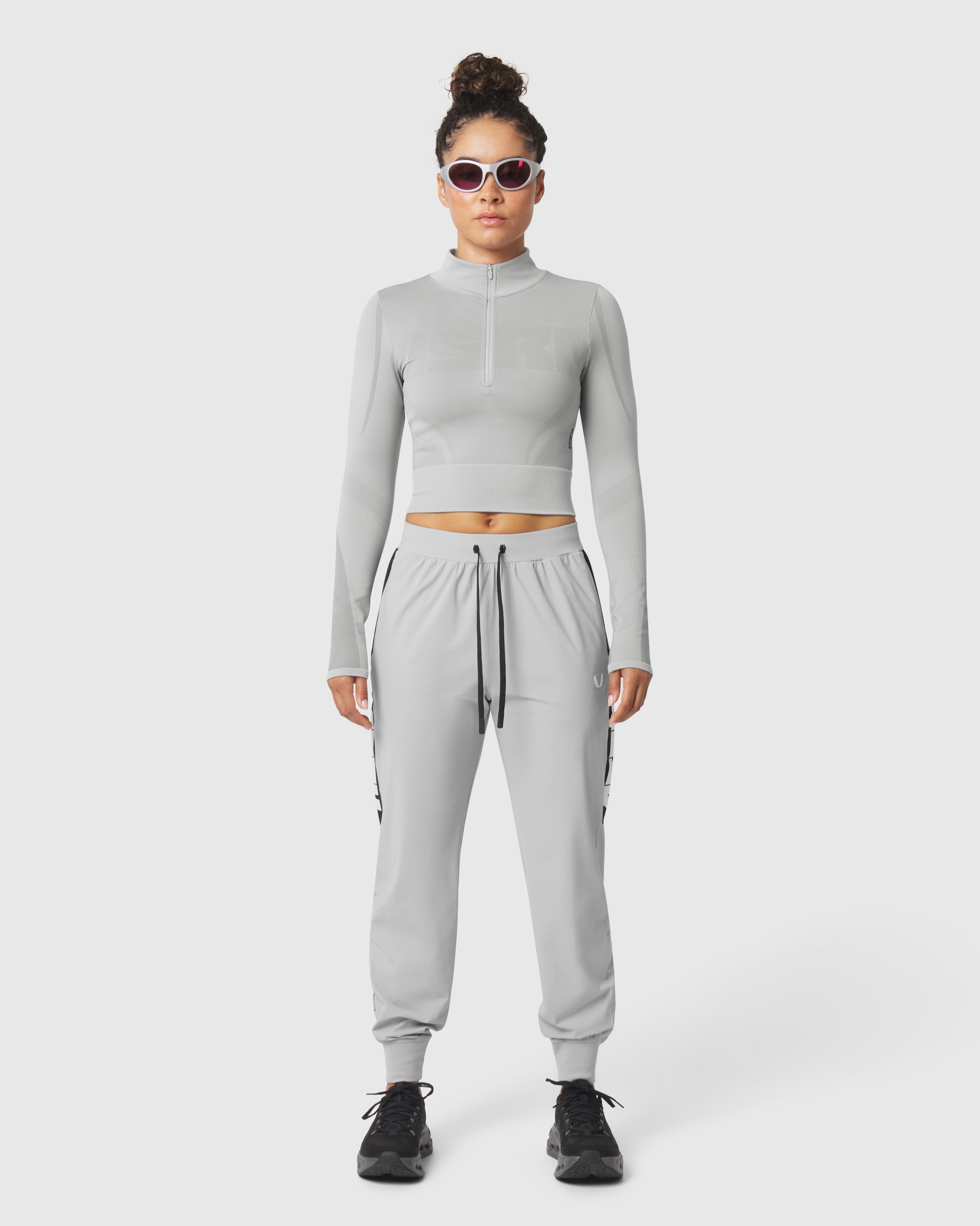 W109. Tetra-Lite® Cuffed Training Jogger - Slate Grey "Blade"
