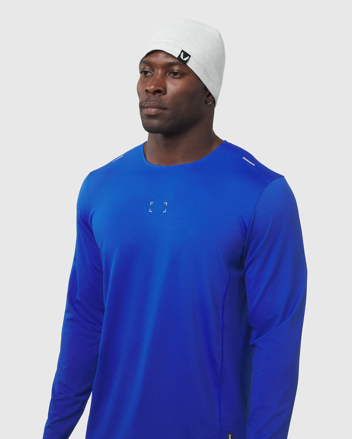 0907. AeroSilver® Training Long Sleeve - Electric Blue "Space Bracket"