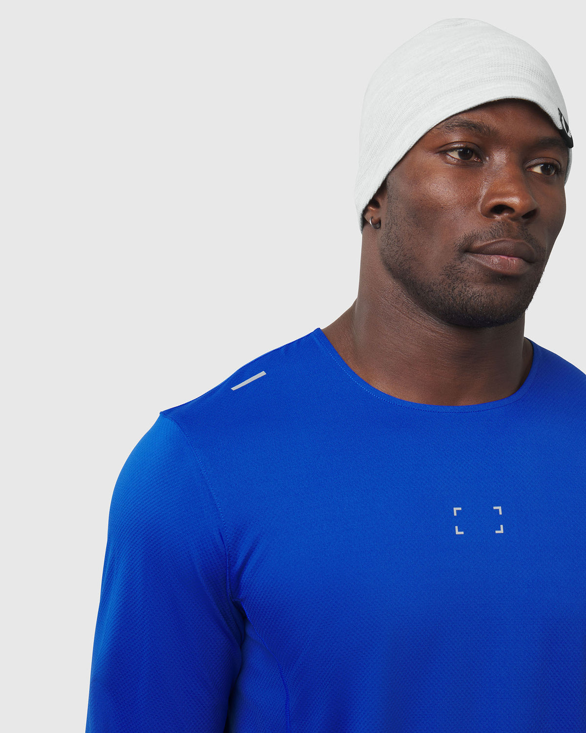 0907. AeroSilver® Training Long Sleeve - Electric Blue "Space Bracket"