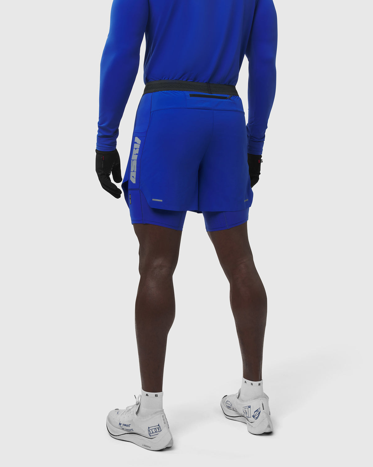 0953. Aerotex™ Hybrid Liner Short - Electric Blue/Electric Blue "Blade"