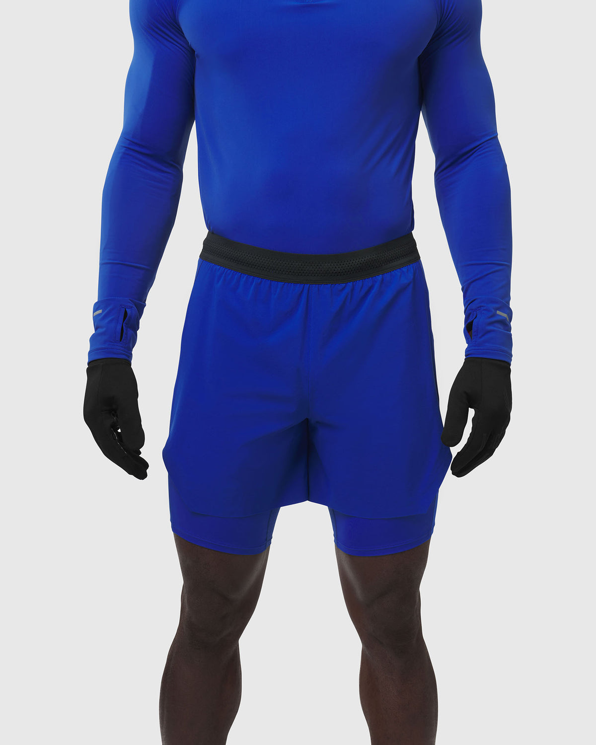 0953. Aerotex™ Hybrid Liner Short - Electric Blue/Electric Blue "Blade"